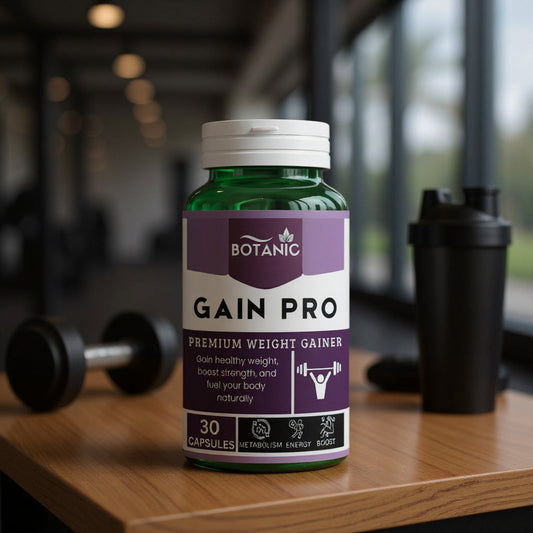 💪 Botanic Gain Pro – The Ultimate Weight Gainer for a Stronger You